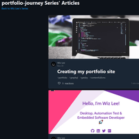 Portfolio Journey Dev.To
